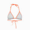 Зображення Puma Топ Swim Women’s All-Over-Print Triangle Bikini Top #7: white / grey