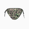 Зображення Puma Плавки Swim Women’s All-Over-Print Side Tie Brief #7: black / green