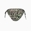 Изображение Puma Плавки Swim Women’s All-Over-Print Side Tie Brief #7: black / green