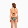 Изображение Puma Плавки Swim Women’s All-Over-Print Side Tie Brief #2: black / green