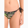 Зображення Puma Плавки Swim Women’s All-Over-Print Side Tie Brief #4: black / green