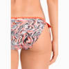 Изображение Puma Плавки Swim Women’s All-Over-Print Side Tie Brief #5: white / grey