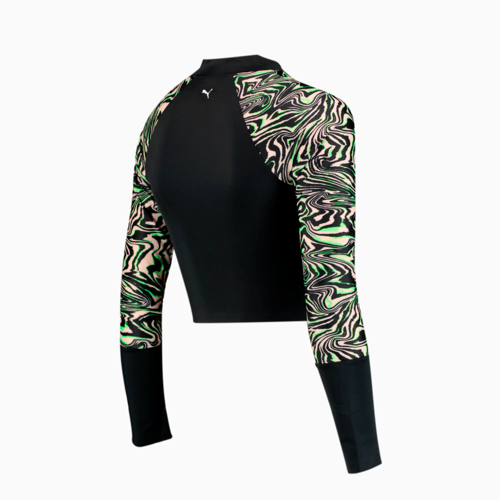 фото Спортивный топ для плавания swim women’s long sleeve rash guard puma