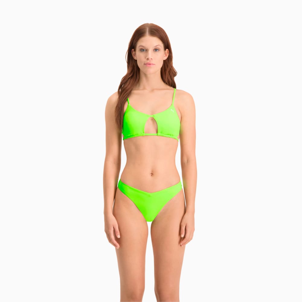 Зображення Puma Плавки Swim Women’s V-Shape Brief #1: neon green