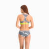 Изображение Puma Лиф для плавания Swim Women's All-Over-Print High Neck Top #2: grey combo