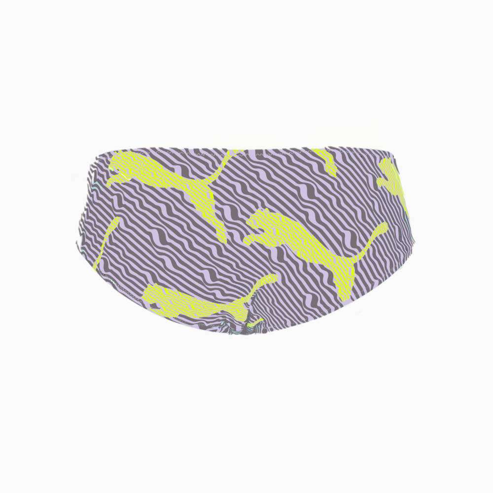 Изображение Puma Плавки Swim Women's All-Over-Print Hipster #2: purple combo