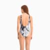 Зображення Puma Купальник Swim All-Over-Print Swimsuit #2: grey/white