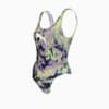 Изображение Puma Купальник Swim All-Over-Print Swimsuit #10: purple combo