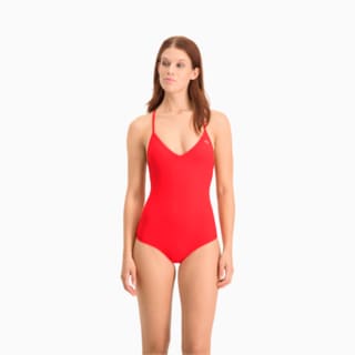 Зображення Puma Купальник Swim Women’s V-Neck Cross-back Swimsuit