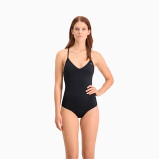 Изображение Puma Купальник Swim Women’s V-Neck Cross-back Swimsuit