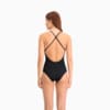 Изображение Puma Купальник Swim Women’s V-Neck Cross-back Swimsuit #2: black