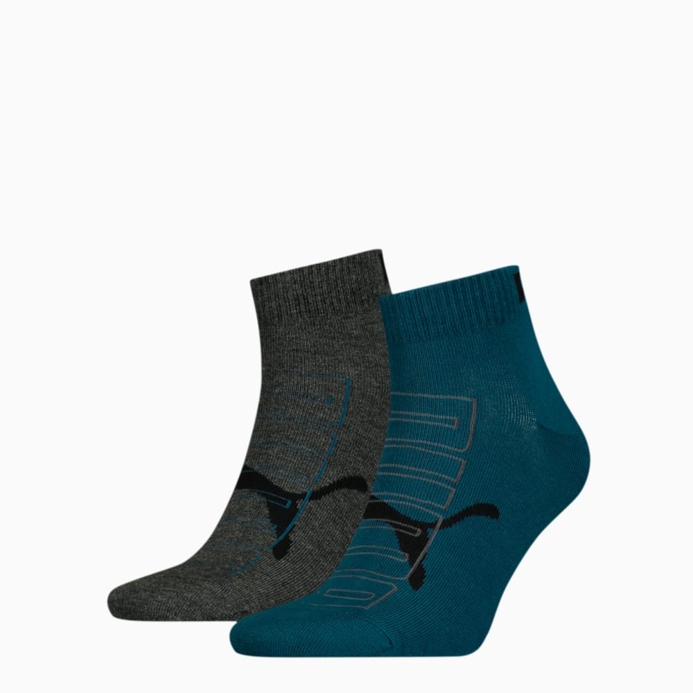 

PUMA - male - Носки Men’s Outline Logo; набор из 2 пар – blue / grey –