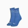 Изображение Puma Короткие носки Women’s Outline Logo; набор из 2 пар #1: blue combo