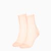 Изображение Puma Короткие носки Women’s Outline Logo; набор из 2 пар #1: pink combo