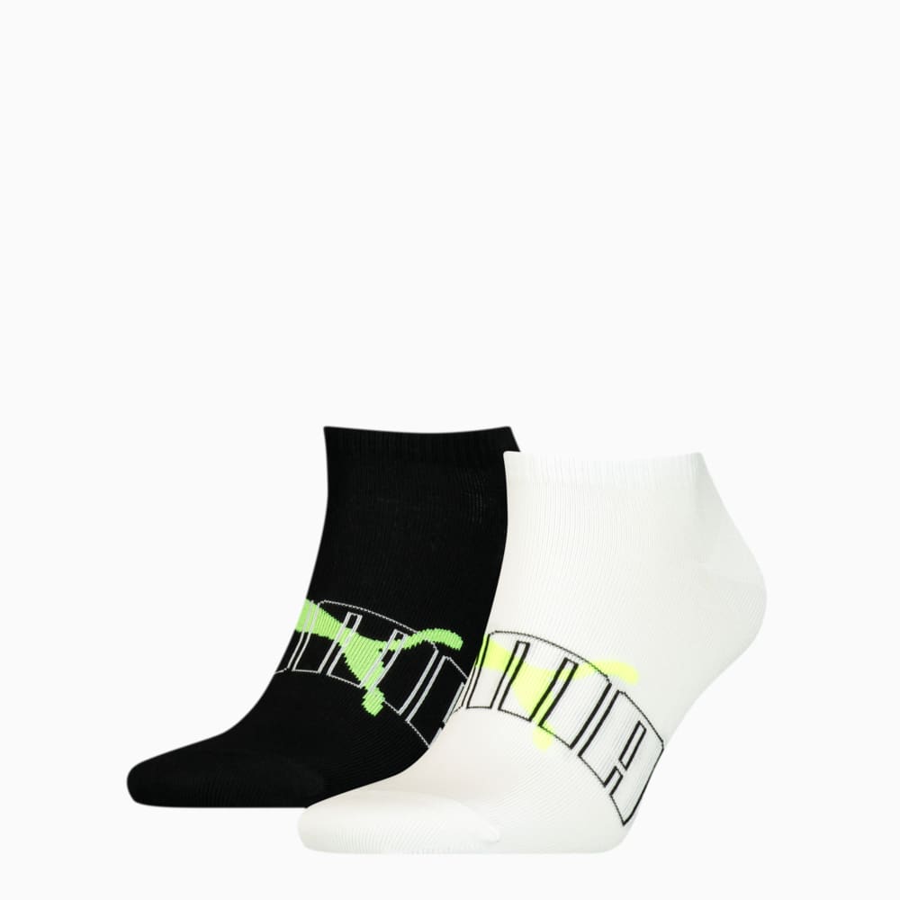 Зображення Puma Шкарпетки Men’s Outline Logo; набір з 2 пар #1: black/white