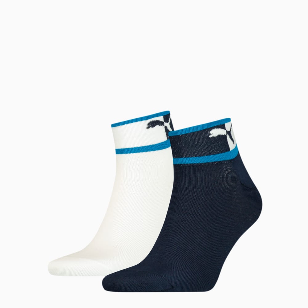 фото Носки men's blocked logo quarter socks 2 pack puma