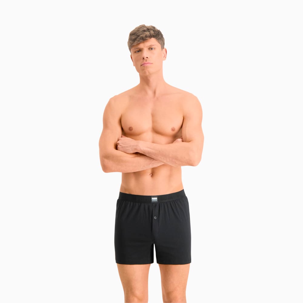 фото Мужское нижнее белье men’s loose jersey boxer shorts; набор из 2 пар puma