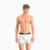 Изображение Puma Мужское нижнее белье Men's Formstrip All-Over-Print Boxers 2 pack #4: black combo