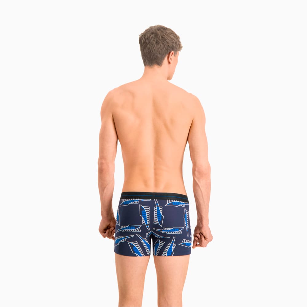 Зображення Puma Чоловіча спідня білизна Men's Formstrip All-Over-Print Boxers 2 pack #2: blue combo