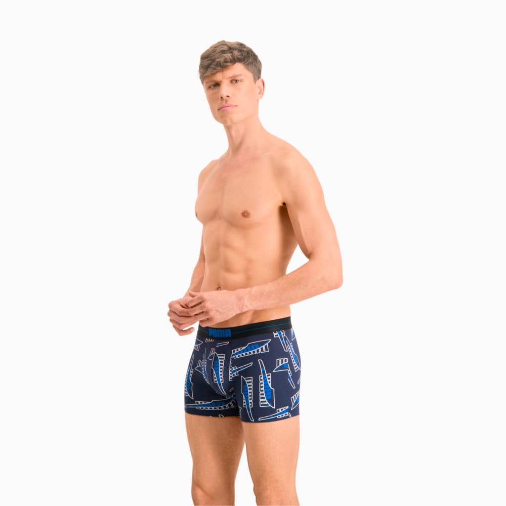 

PUMA - male - Мужское нижнее белье Men's Formstrip All-Over-Print Boxers 2 pack – blue combo –