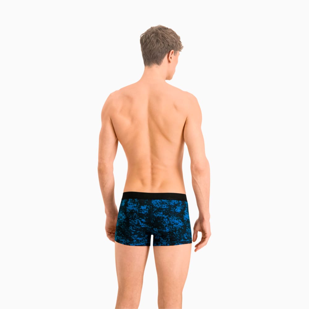 Зображення Puma Чоловіча спідня білизна Men's All-Over-Print Trunk 2 pack #2: blue combo