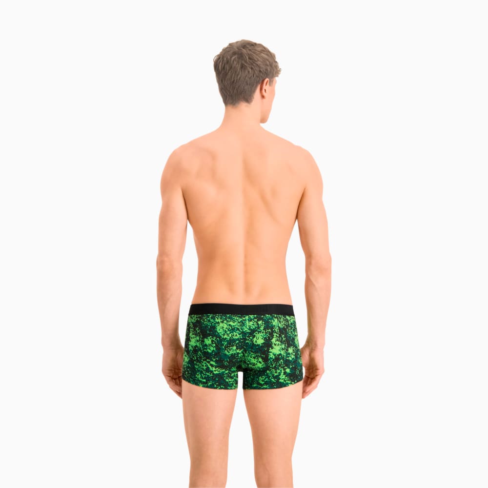 Зображення Puma Чоловіча спідня білизна Men's All-Over-Print Trunk 2 pack #2: green combo