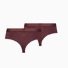 Зображення Puma Жіноча спідня білизна Women's High Waist Brazilian 2 pack #7: red combo