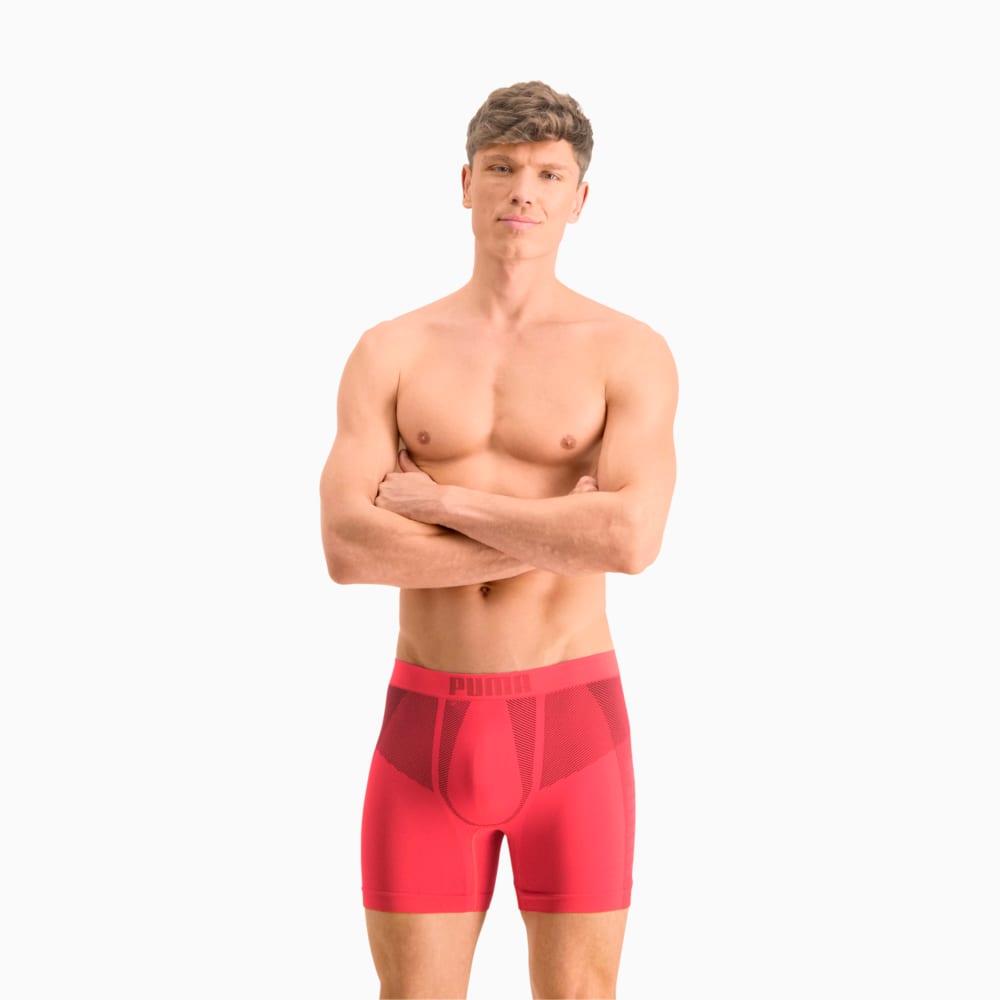 фото Мужское нижнее белье men’s seamless active boxers; набор из 2 пар puma