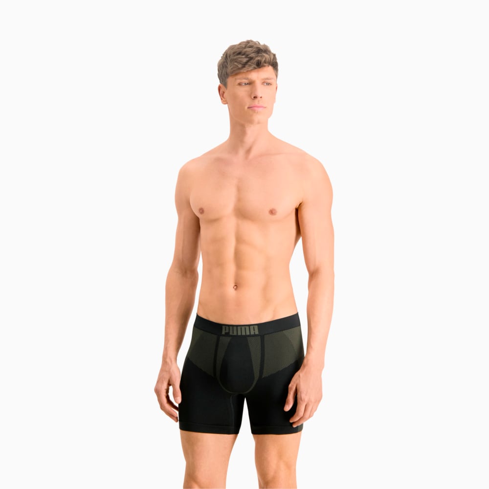 фото Мужское нижнее белье men’s seamless active boxers; набор из 2 пар puma