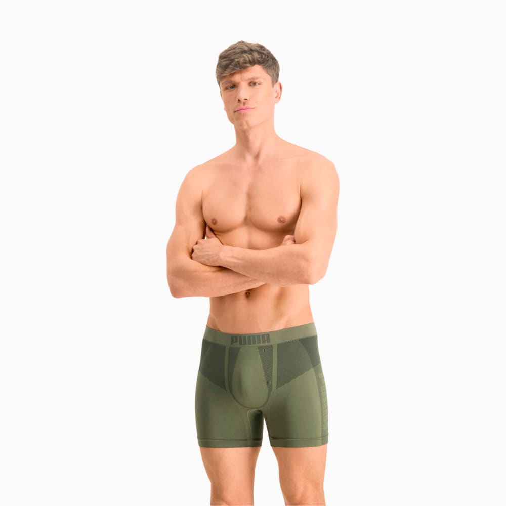 фото Мужское нижнее белье men’s seamless active boxers; набор из 2 пар puma