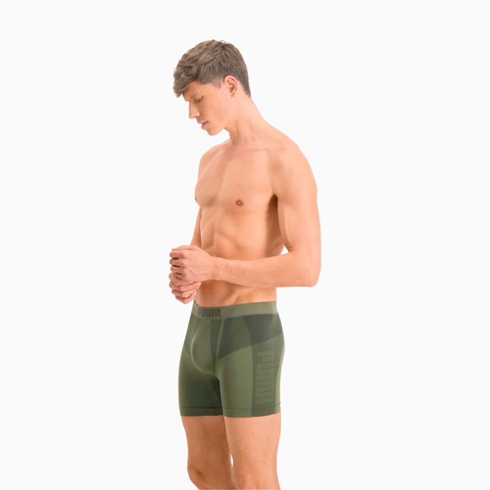 фото Мужское нижнее белье men’s seamless active boxers; набор из 2 пар puma