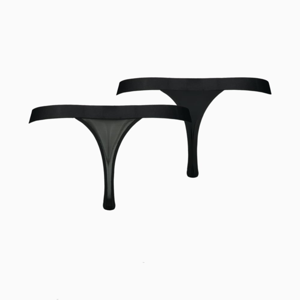 

PUMA - female - Женское нижнее белье Women's Mesh String 2 pack – black –