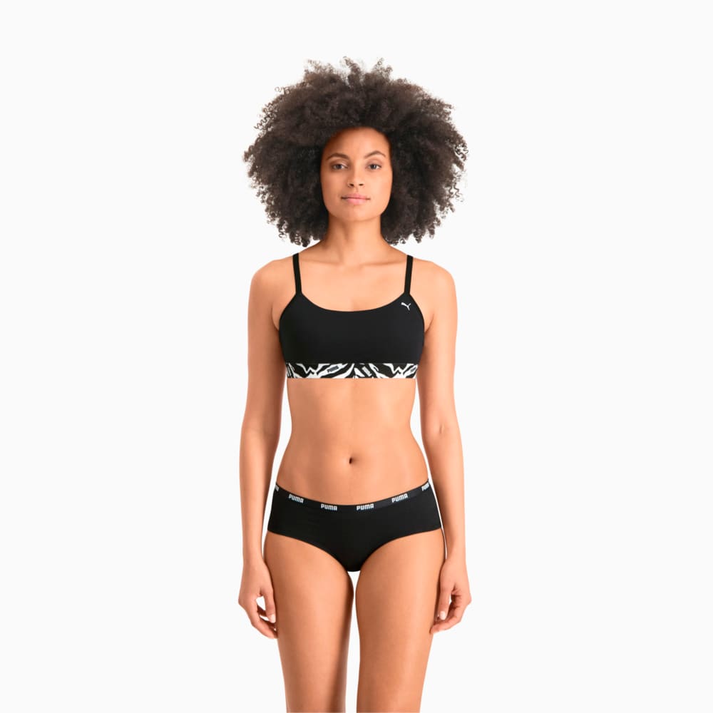 

PUMA - female - Женское нижнее белье Women's Printed All-Over-Print Hipster 2 pack – black –