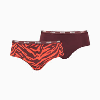 Зображення Puma Жіноча спідня білизна Women's Printed All-Over-Print Hipster 2 pack