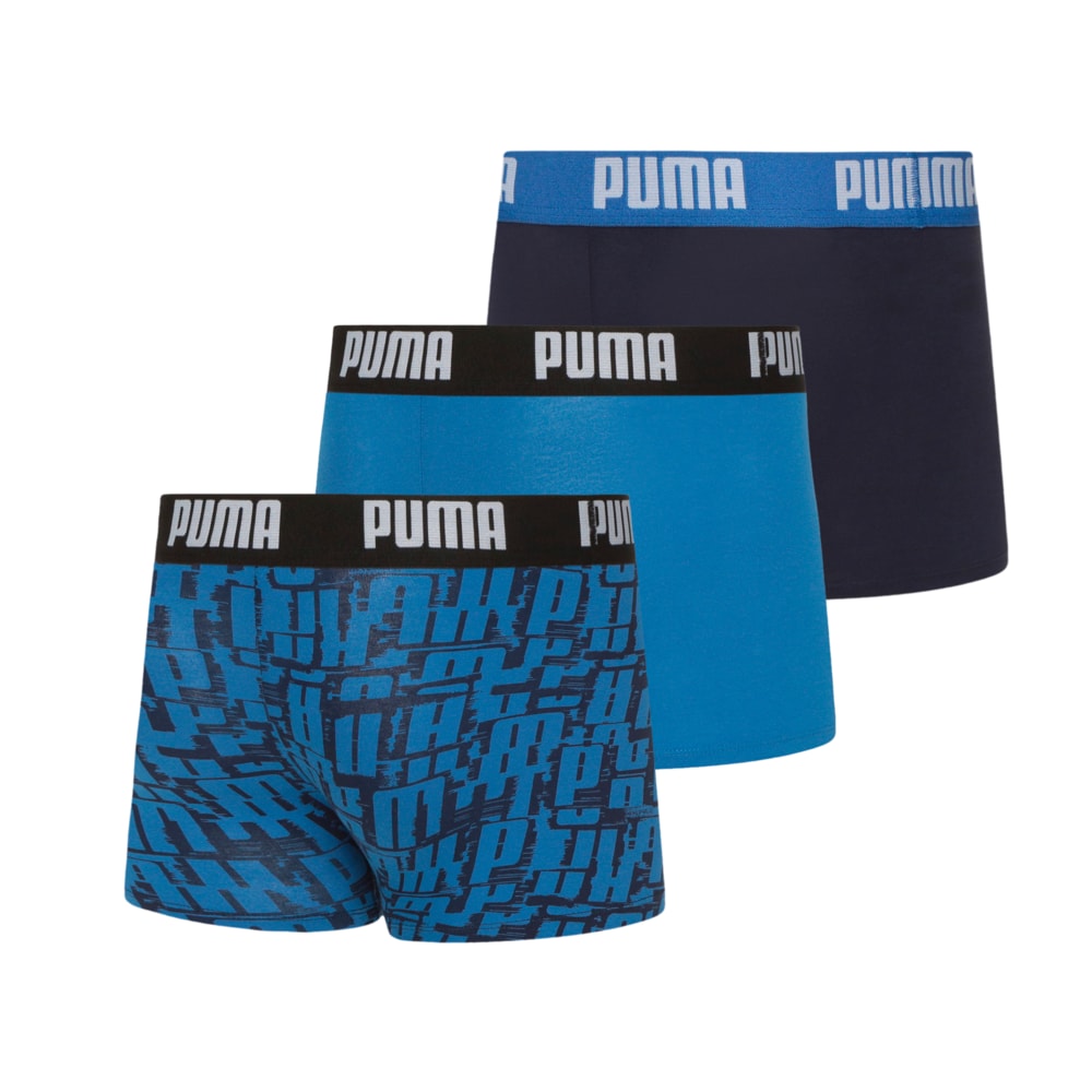 Зображення Puma Дитяча спідня білизна PUMA KIDS BOXER AOP 3P #2: blue combo