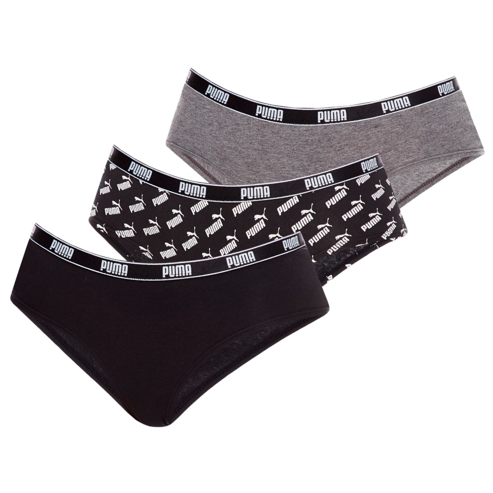 PUMA WOMENS HIPSTER AOP 3P 10 Black