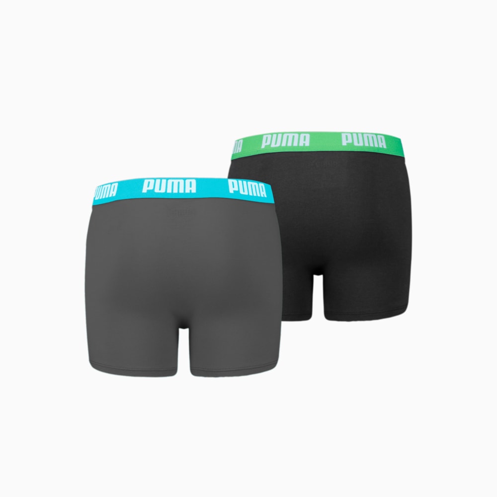 Зображення Puma Дитяча спідня білизна PUMA Boys' Basic Boxer 2 Pack #2: india ink / turquoise