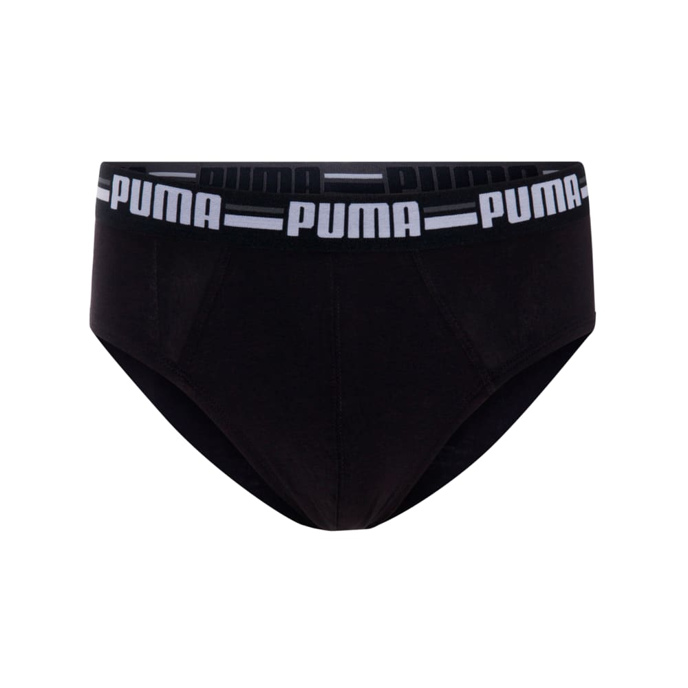 Зображення Puma Чоловіча спідня білизна PUMA Basic Men's Brief 3 Pack #1: black