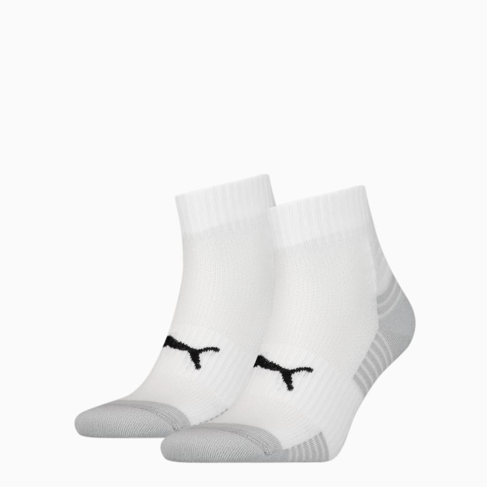 Изображение Puma Носки PUMA Sport Cushioned Quarter Socks 2 Pack #1: White