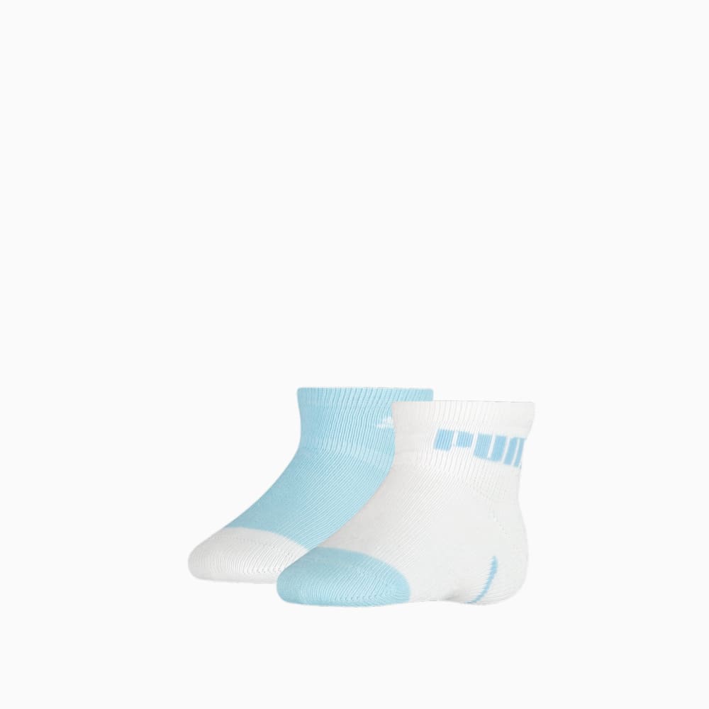 Изображение Puma Детские носки PUMA Baby Mini Cats Lifestyle Socks 2 Pack #1: powder blue