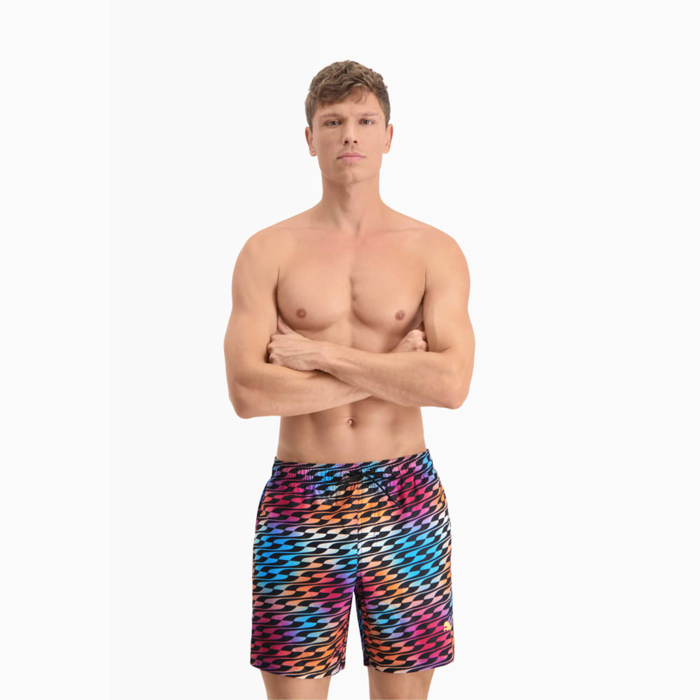 Image Puma PUMA Swim Formstrip Men's Mid-Length Short #1