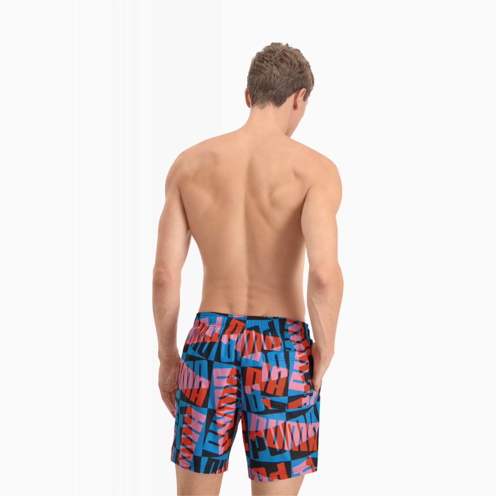 Image Puma PUMA Swim Block Logo Men's Mid-Length Shorts #2