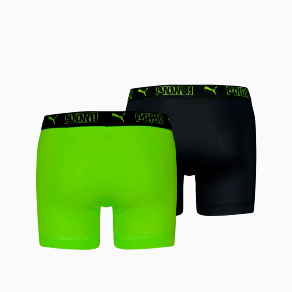 Зображення Puma Спідня білизна PUMA Sport Men’‎s Microfiber Boxers 2 Pack #2: cyber yellow / Peacoat