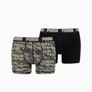Изображение Puma Мужское нижнее белье Men's Camo Boxer от PUMA; 2 комплекта