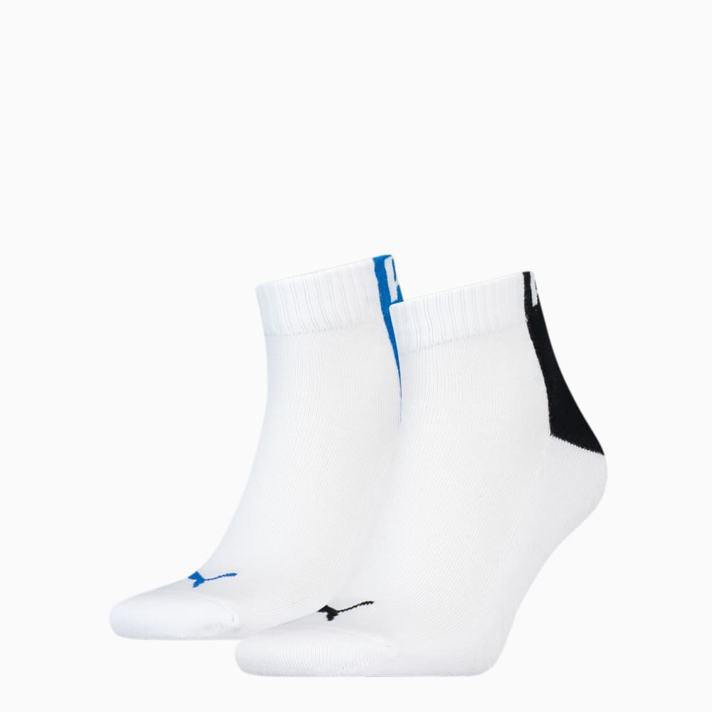 Шкарпетки PUMA Logo Block Quarter Socks Men 2 Pack | Колір: 20 - White ...