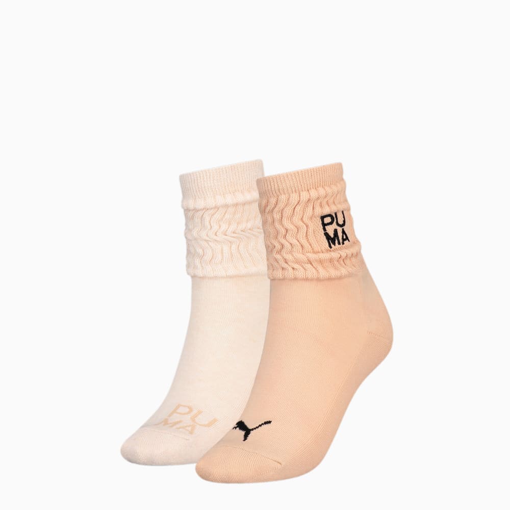 Изображение Puma Носки PUMA Slouch Socks Women 2 Pack #1: sand combo