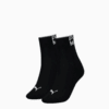 Изображение Puma Носки PUMA Short Logo Socks Women 2 Pack #1: black combo