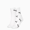 Изображение Puma Носки PUMA Classic Cat Logo Socks Women 2 Pack #1: white combo