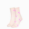 Зображення Puma Шкарпетки PUMA Classic Cat Logo Socks Women 2 Pack #1: Oatmeal