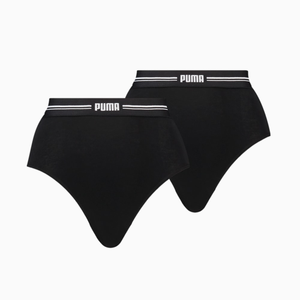 Изображение Puma Нижнее белье High-Waist Briefs Women #1: black